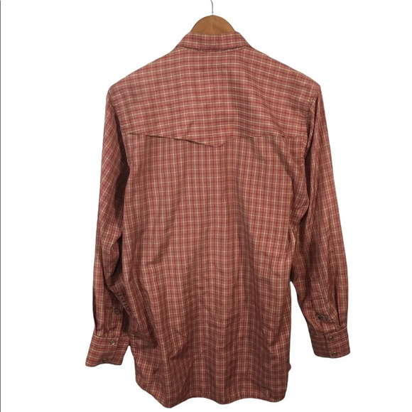 BF459 Men’s Crazy Cowboy Pearl Button Snap Western Rancher Shirt M - Picture 5 of 6